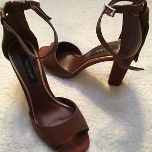 NWOT White House Black Market Heels Brown